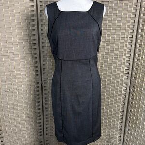 New York & Company Black Midi Dress